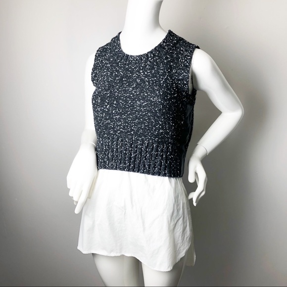 Banana Republic Tops - Banana Republic knit Layered Sweater Vest M